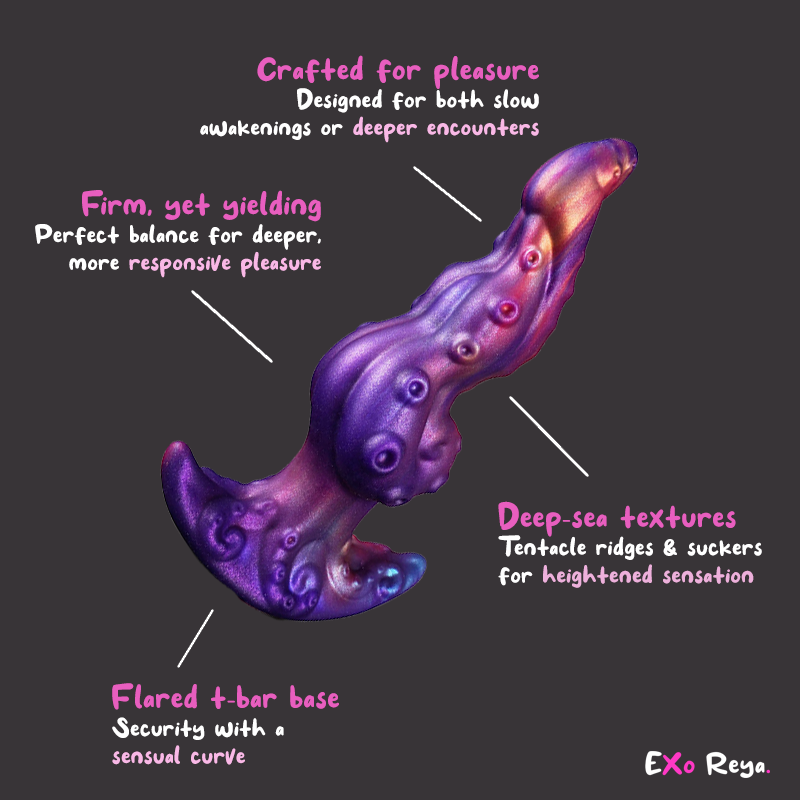 Auralisk Tentacle Butt Plug 7.1", 18cm