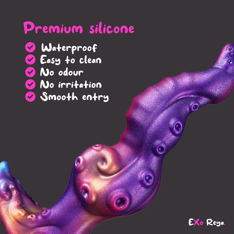 Auralisk Tentacle Butt Plug 7.1", 18cm