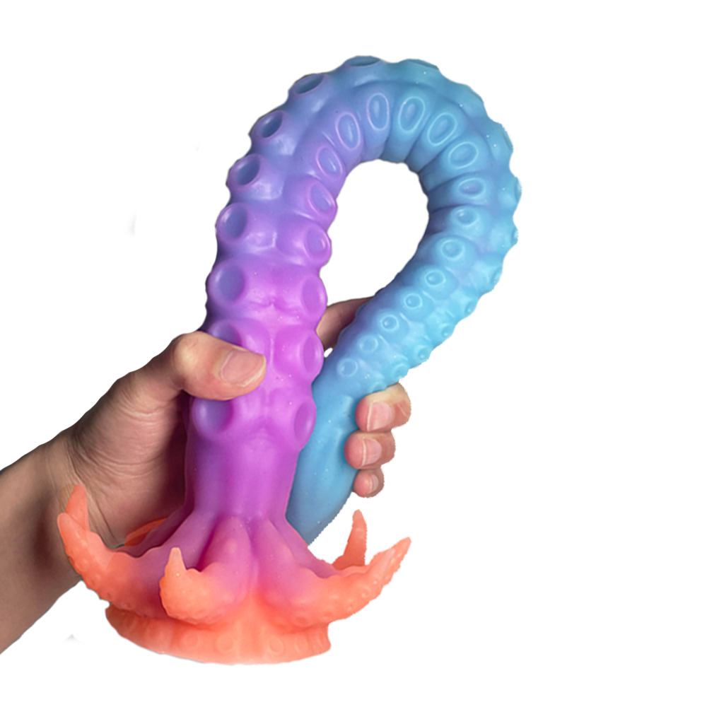 XL Octopus Styled Tentacle Dildo, 3 Sizes Silicone Exo Reya XL Octopus Styled Tentacle Dildo, 3 Sizes Silicone Exo Reya
