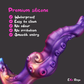 Auralisk Tentacle Butt Plug 7.1", 18cm
