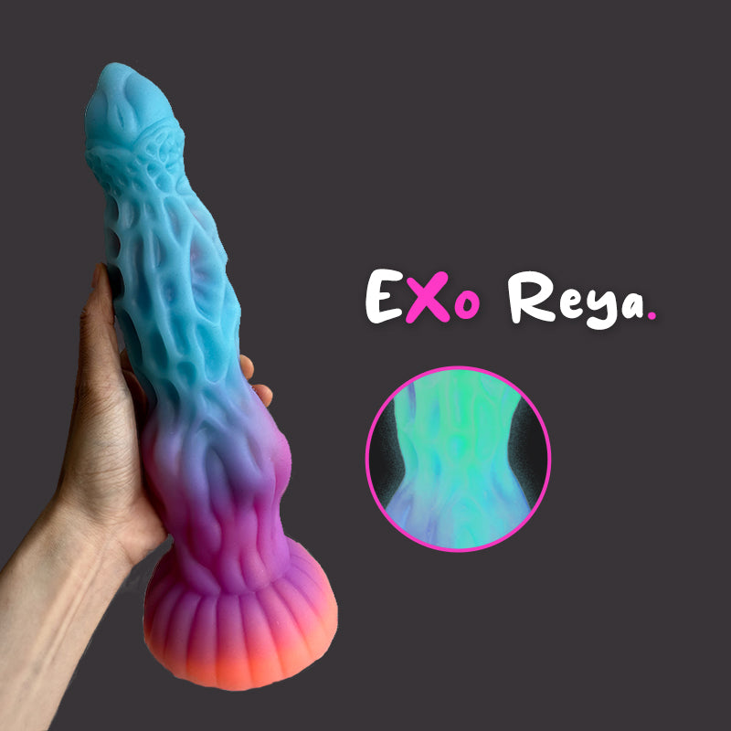 Ocean Dune Dildo 10.4" | Beautiful Coral Texture Exo Reya Ocean Dune Dildo 10.4" | Beautiful Coral Texture Exo Reya