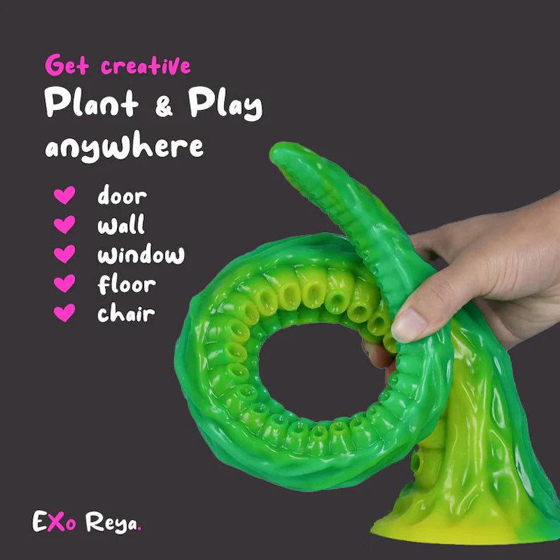 XL Fantasy Tentacle Dildo, 3 Sizes