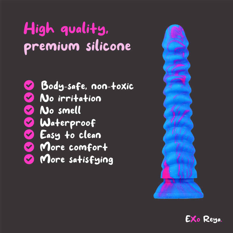 Azure Fantasy Dildo 8.6", 22cm