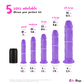 Classic Soft Jelly Dildo, 5 Sizes