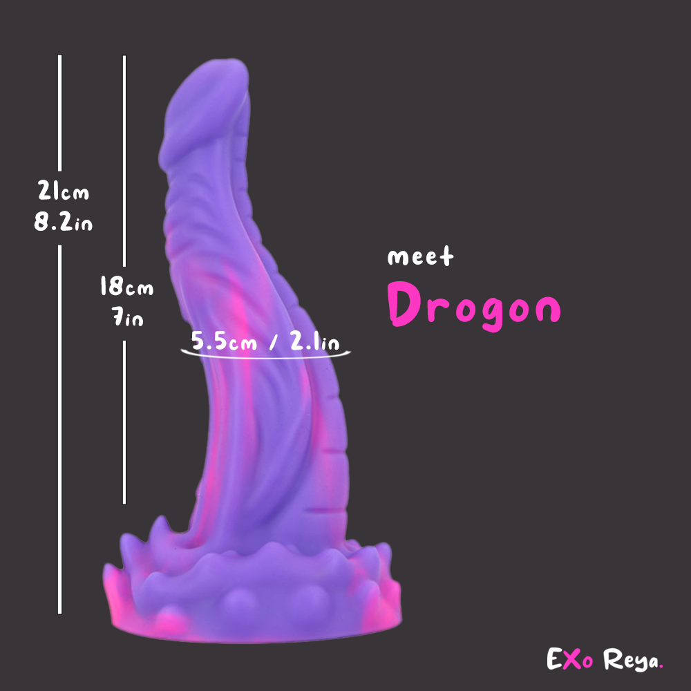Purple Dragon Dildo