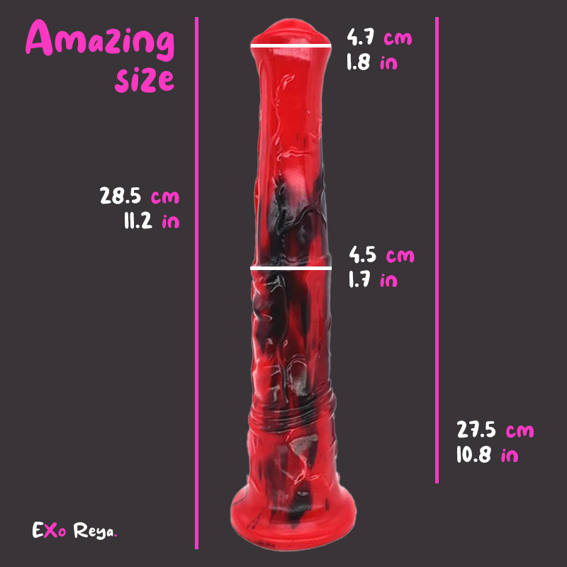 Apollo Horse Dildo 11", 28cm