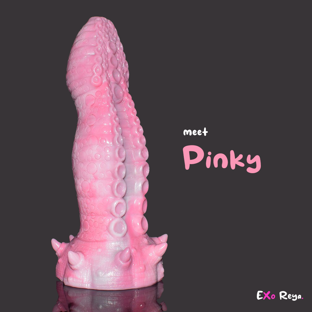 Kraken Tentacle Dildo 8.5", 21.5cm