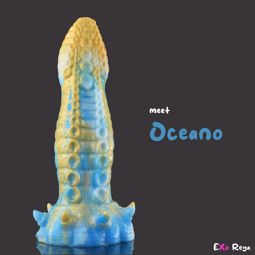 Kraken Tentacle Dildo 8.5", 21.5cm