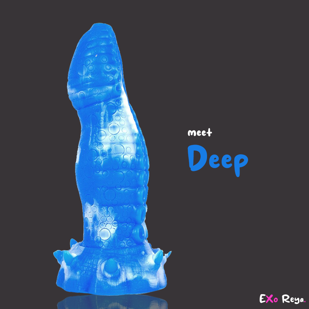 Kraken Tentacle Dildo 8.5", 21.5cm