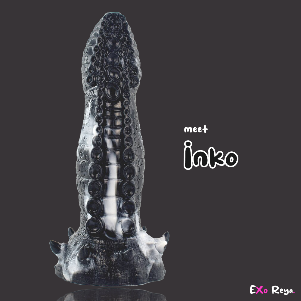 Kraken Tentacle Dildo 8.5", 21.5cm