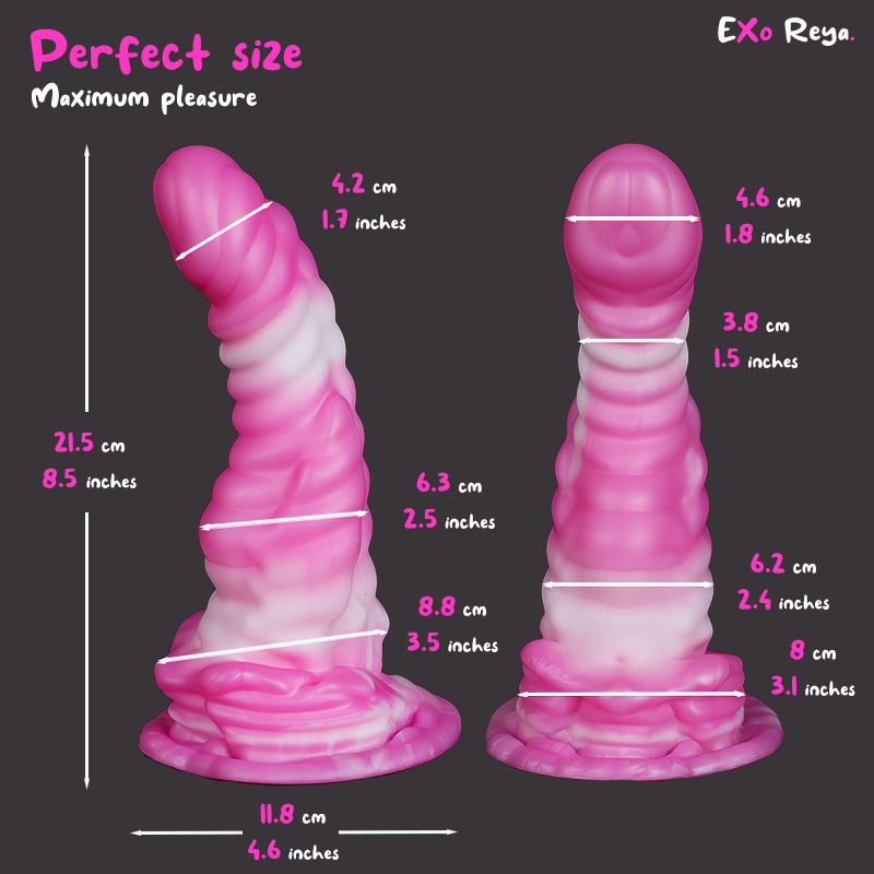 Carnivale Monster Dildo 8", 21cm