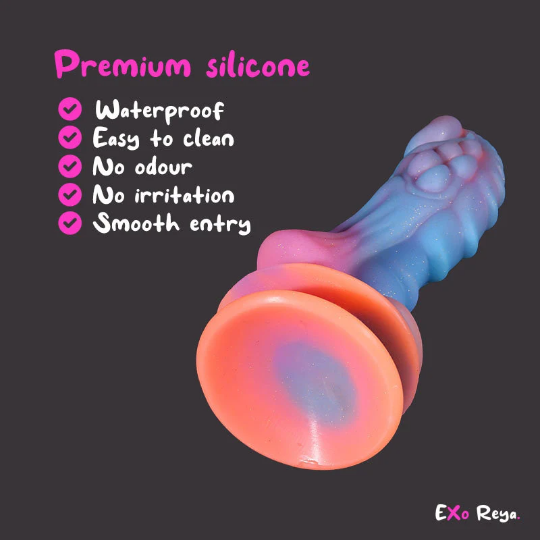 Lume Glow Dragon Dildo 8.5", 21.5cm