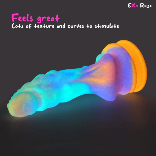 Lume Glow Dragon Dildo 8.5", 21.5cm