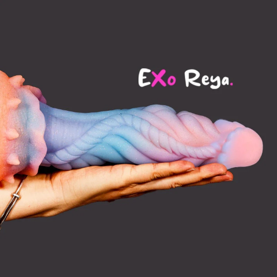 Fantasy Dragon Dildo 9" | Glow in the Dark Sex Toy | Made with Premium Silicone | Exo Reya Fantasy Dragon Dildo 9" | Glow in the Dark Sex Toy | Made with Premium Silicone | Exo Reya