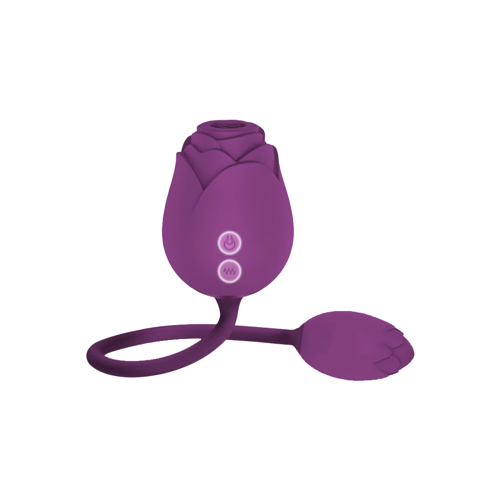 Garden of Delights Rose Vibrator, 15 Settings