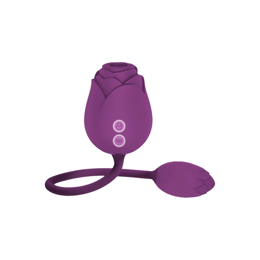 Garden of Delights Rose Vibrator, 15 Settings