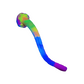Long Tail Dildo, 16.9", 42.9cm